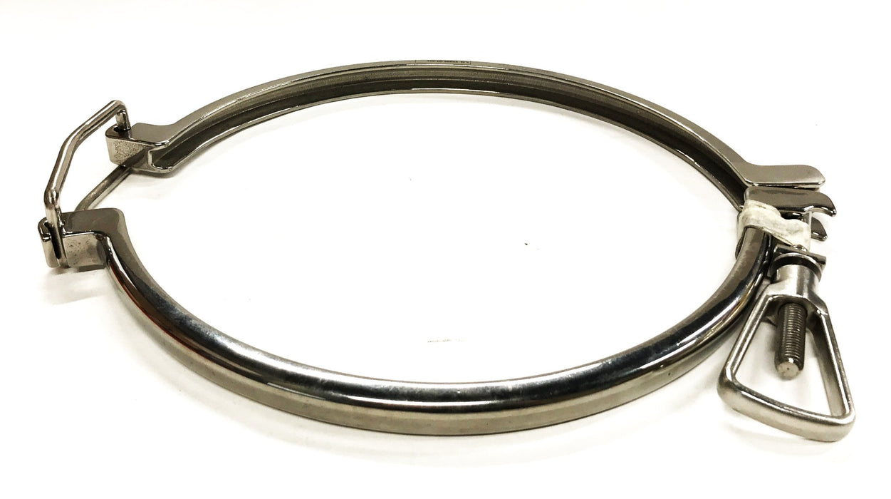 CDM 8 inch Stainless Steel Sanity Clamp 0194-8028 NOS