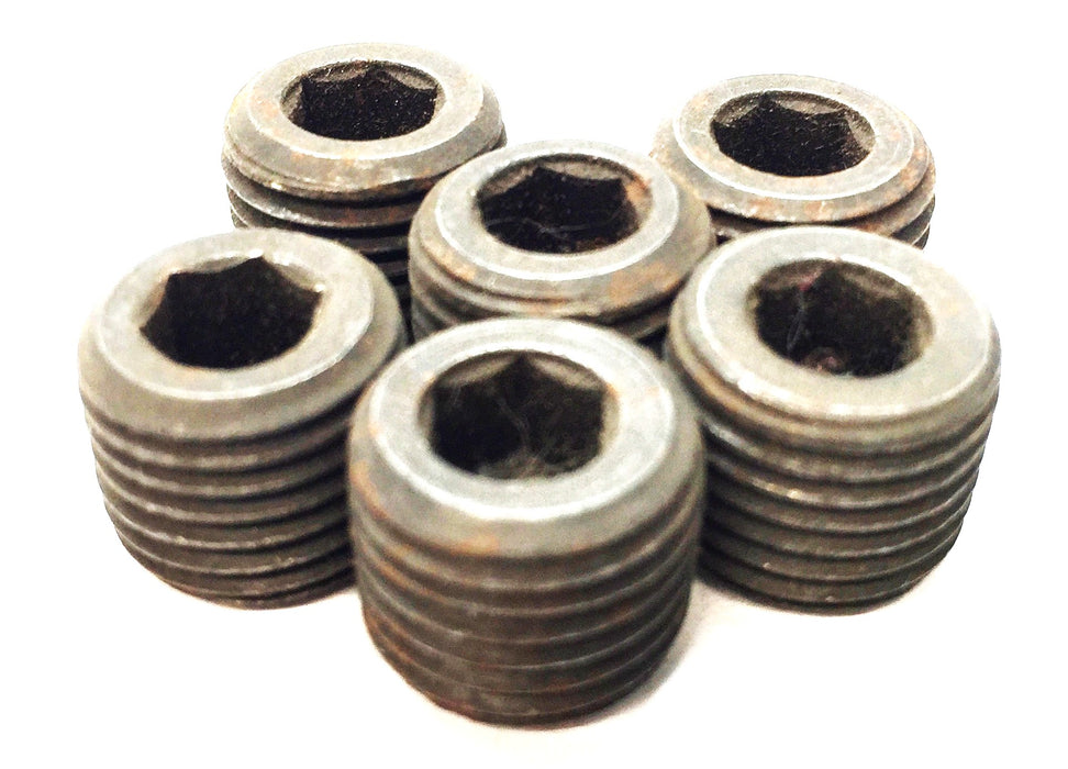 Unbranded 9/16"-18 x 1/2" Steel Socket Set Screw [Lot of 6] NOS