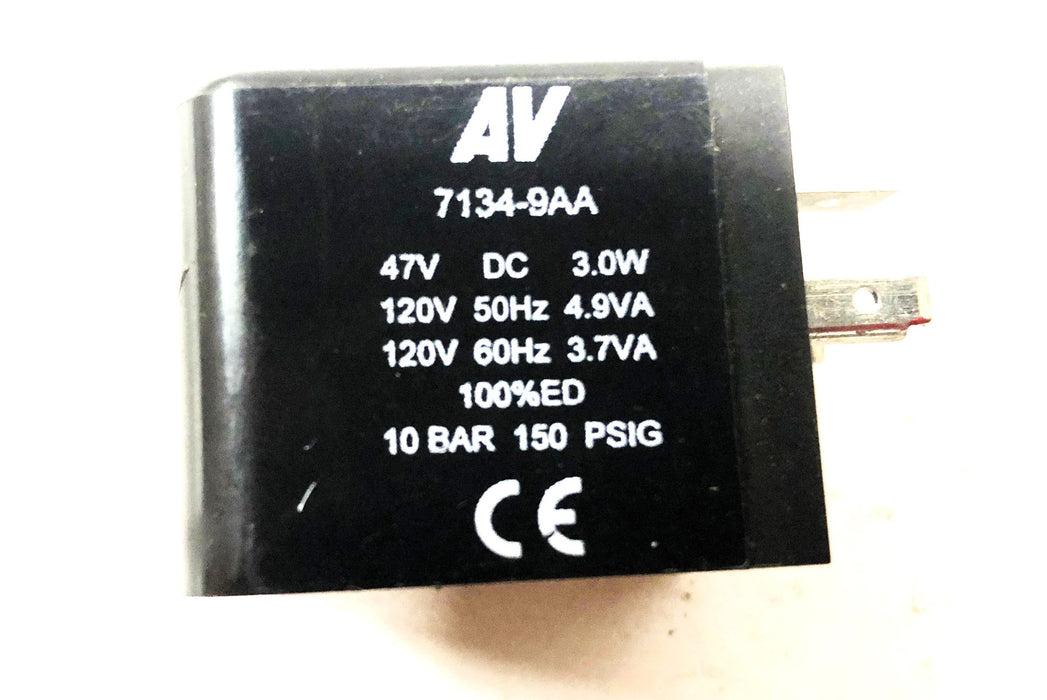 Automatic Valve Coil 120V/60Hz 120V/50Hz 7134-9AA NOS