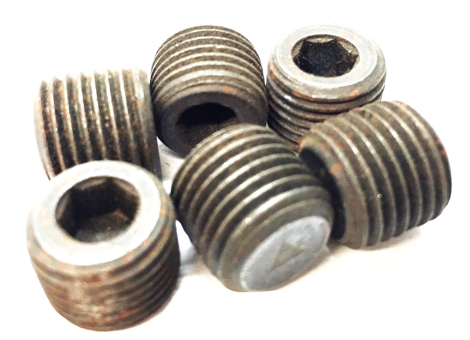 Unbranded 9/16"-18 x 1/2" Steel Socket Set Screw [Lot of 6] NOS