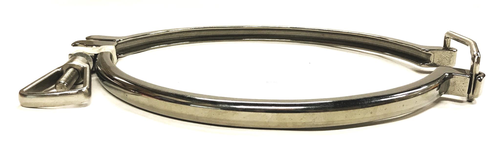 CDM 8 inch Stainless Steel Sanity Clamp 0194-8028 NOS