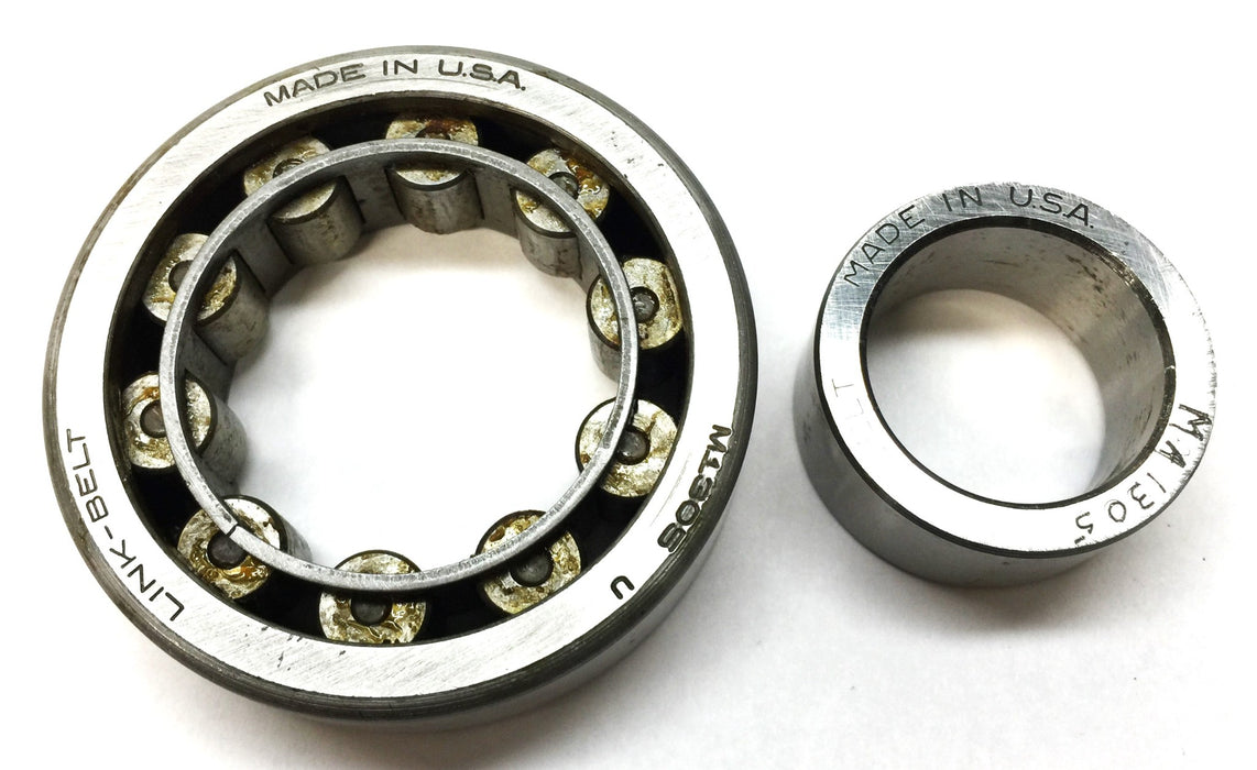 Link-Belt Cylindrical Roller Bearing w/Inner Ring M1305U (MA1305) NOS