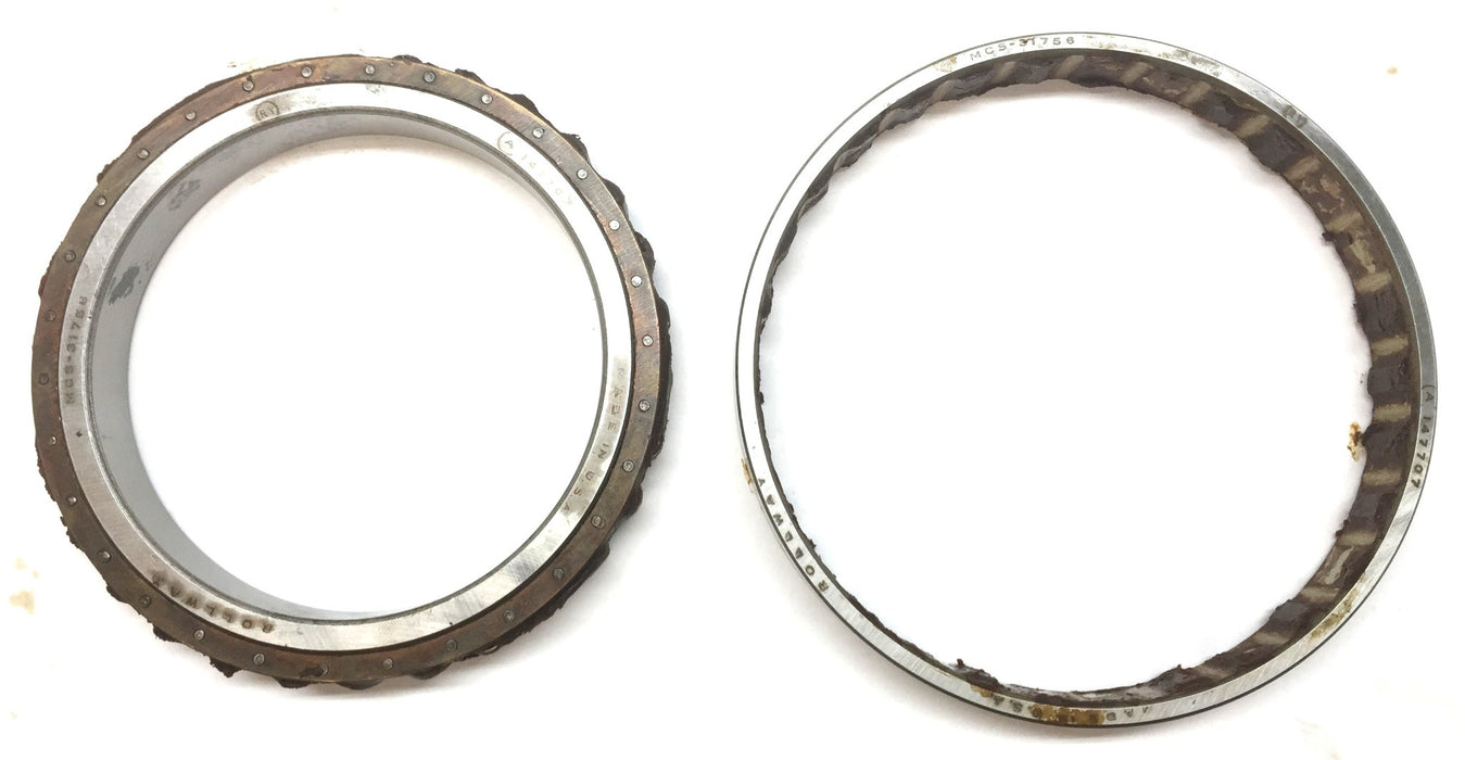 Rollway Cylindrical Roller Bearing MCS-31756 w/Outer Race (147707) NOS