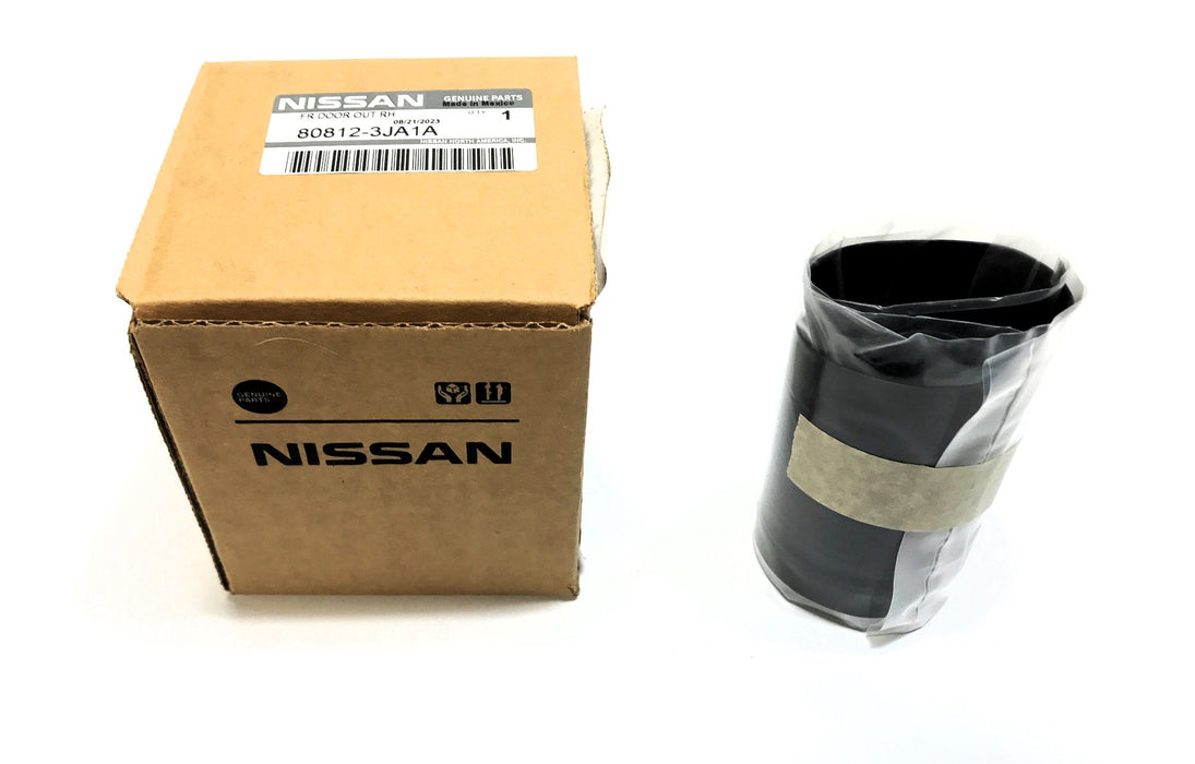 Nissan Front RH Door Black-Out Tape 80812-3JA1A NOS