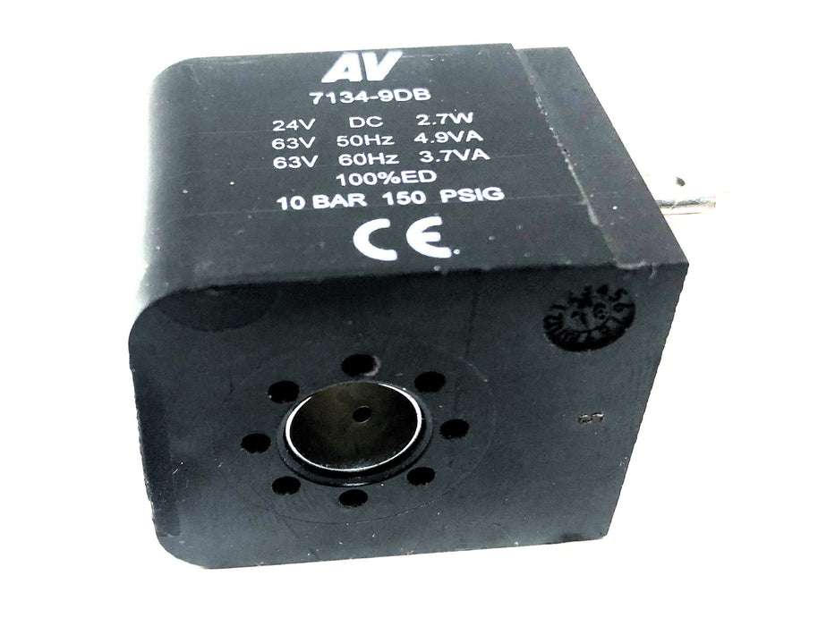 Automatic Valve Coil 24V DC 2.7W 7134-9DB NOS