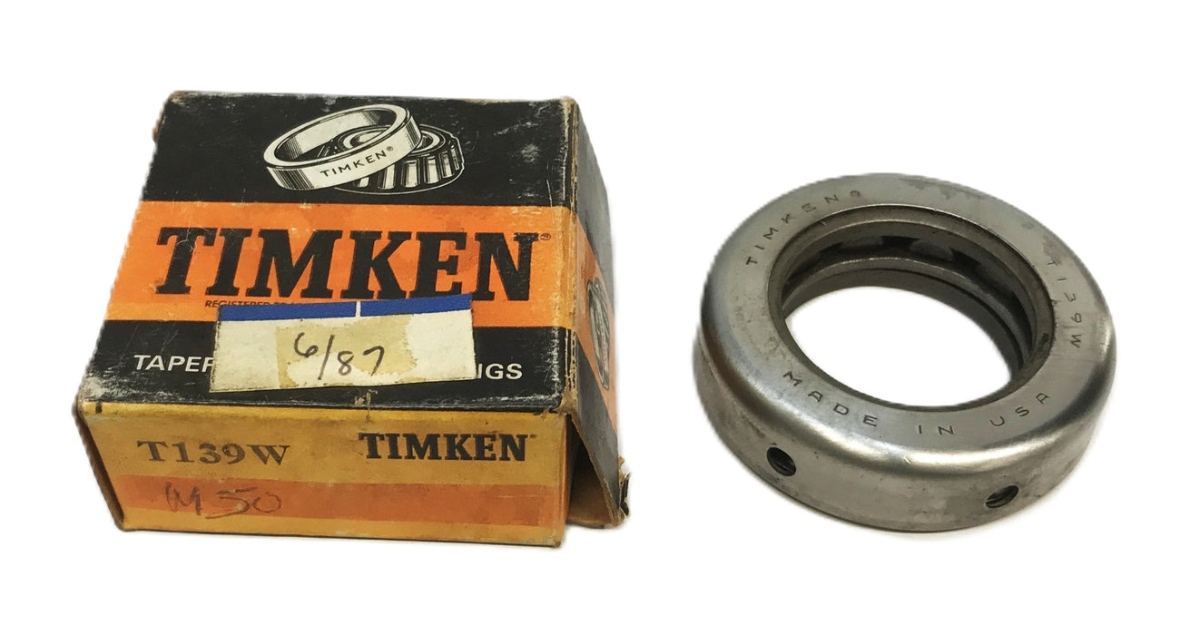 Timken Thrust Bearing T139W [Lot of 3] NOS
