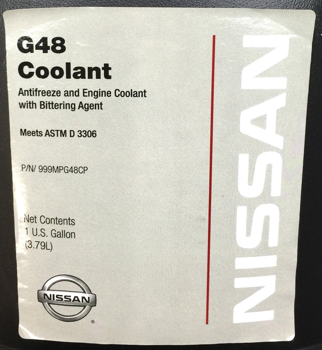 Nissan Group G48 Coolant Antifreeze 999MPG48CP NOS