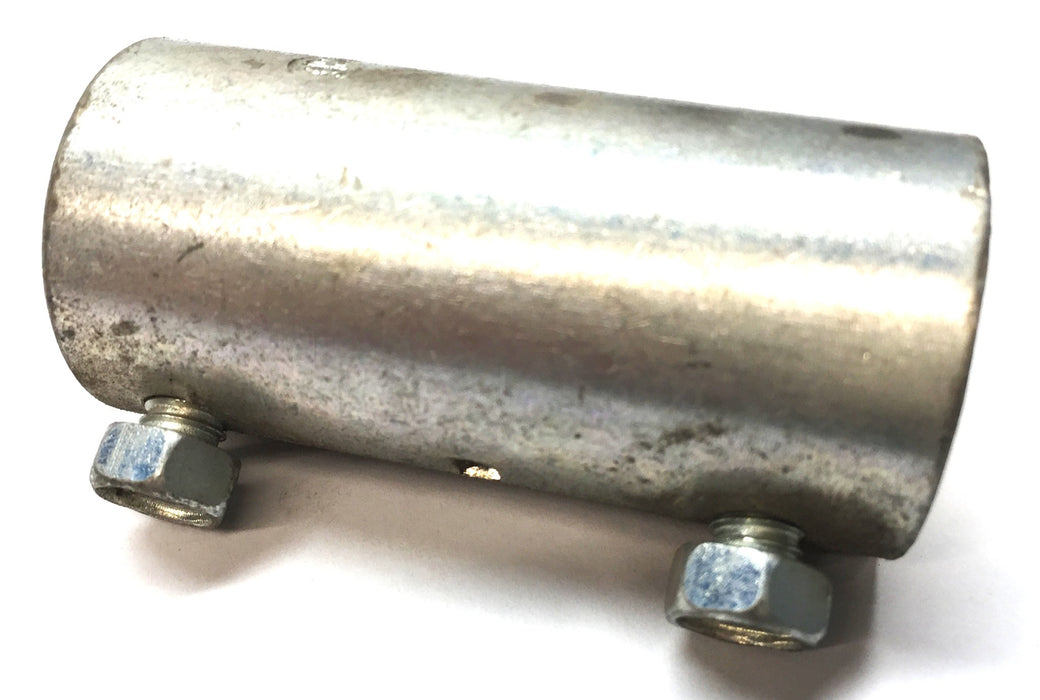 Unbranded 1.13"OD/.85"ID x 2.30(L) Steel Set Screw (2) Coupling [Lot of 5] NOS
