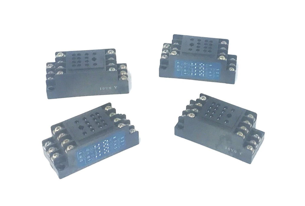 Omron Relay Socket Base PYF14H [Lot of 4] USED