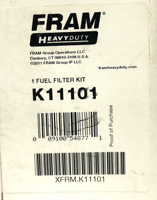 Fram Fuel Filter K11101 NOS