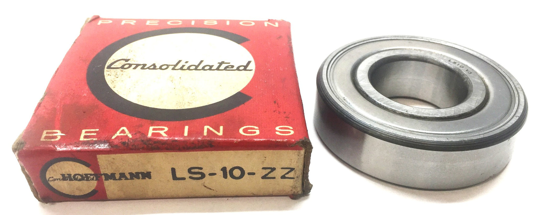 Hoffmann Metal Shielded Roller Bearing LS10V3 (LS-10-ZZ) NOS