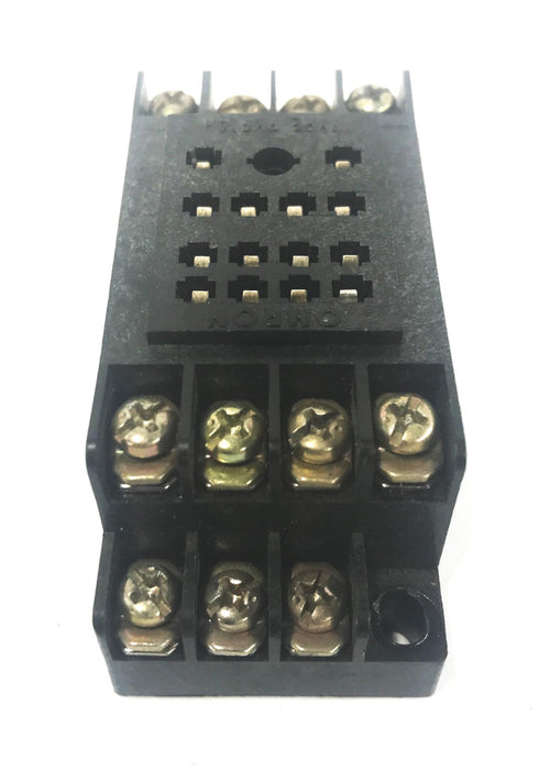 Omron Relay Socket Base PYF14H [Lot of 4] USED