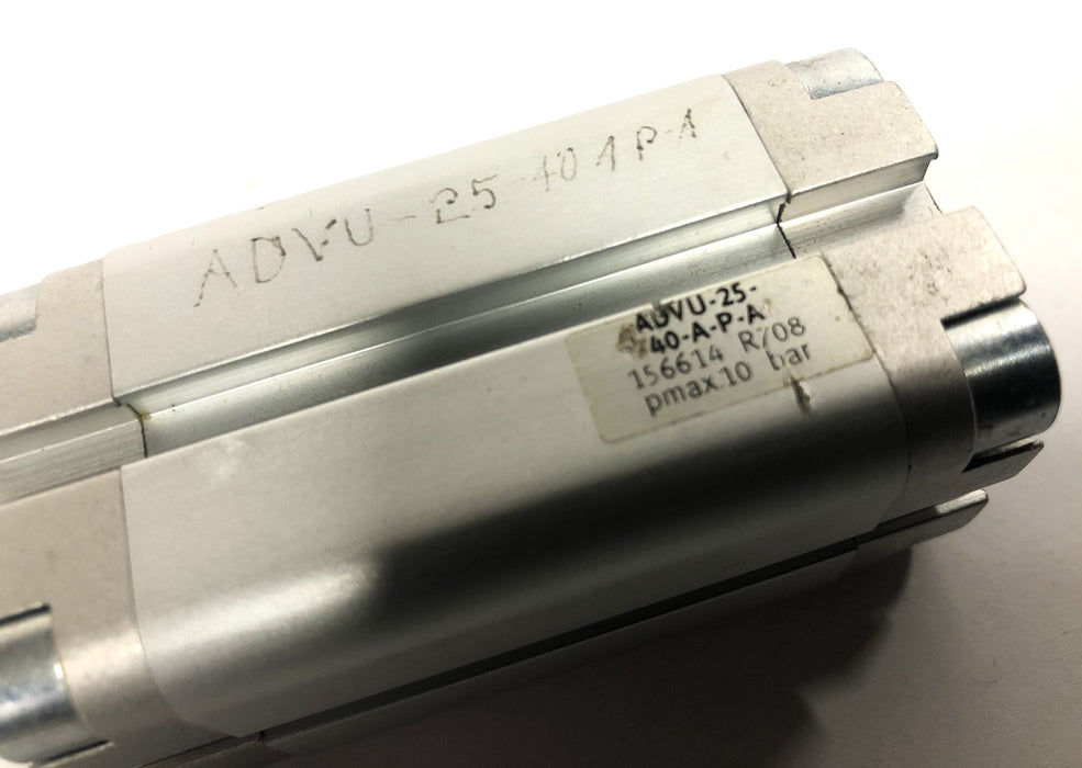 Festo 156614 R708 pmax10bar Cylinder ADVU-25-40-A-P-A USED