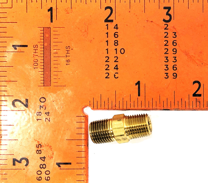 Anderson Brass Hex Nipple Fitting P122AH-A-10 [Lot of 11] NOS
