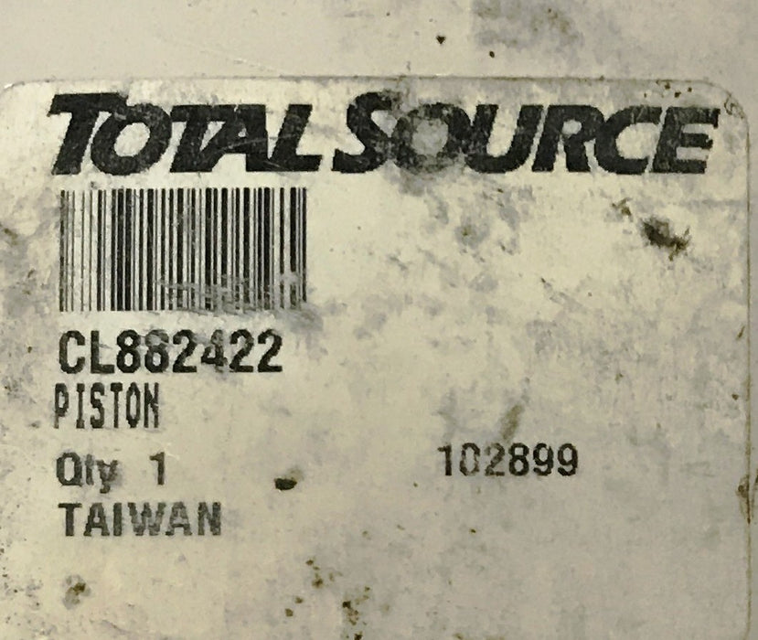 Total Source Forklift Clark Piston CL882422 [Lot of 2] NOS
