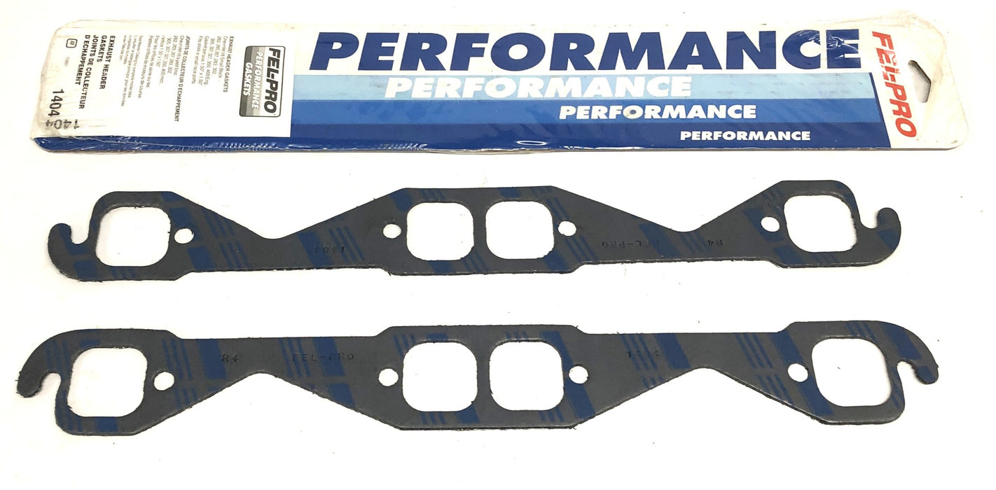 Fel-Pro 2 Piece Exhaust Header Gasket Set 1404 NOS