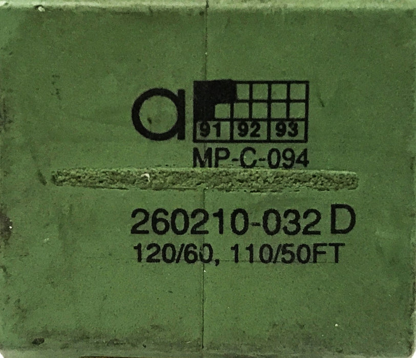 ASCO Solenoid Valve Coil (with 17 inch Wire) 238210-032-D USED