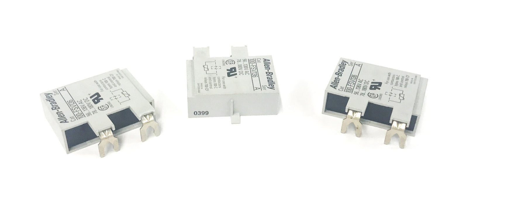 Allen-Bradley Surge Suppressor Series A 100-FSV136 [Lot of 3] NOS