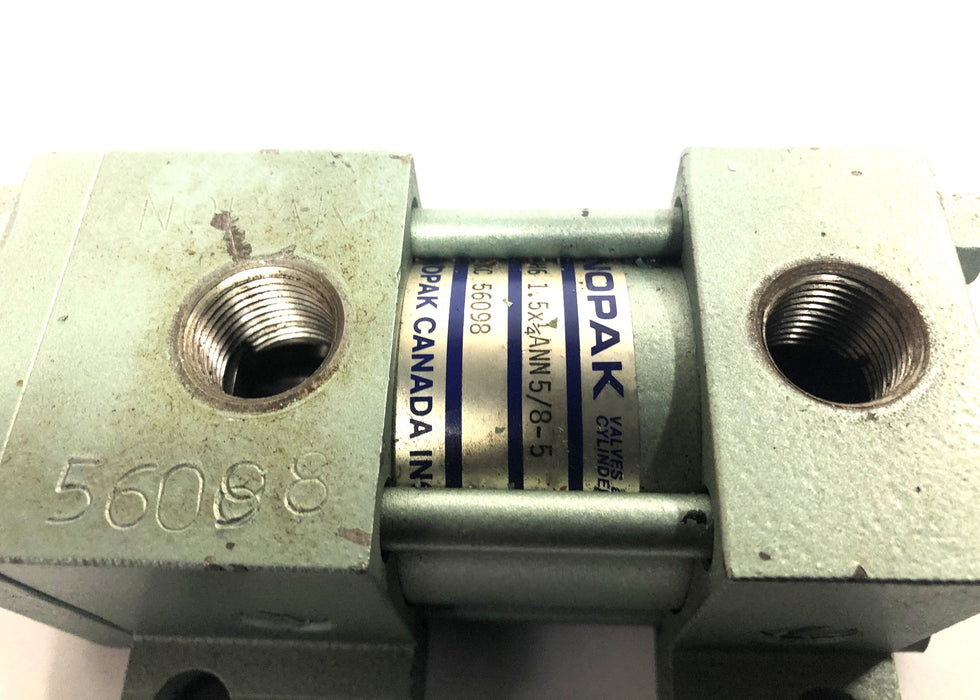 Nopak H6 1.5x1/4ANN5/8-5 Cylinder KC 56098 REFURBISHED