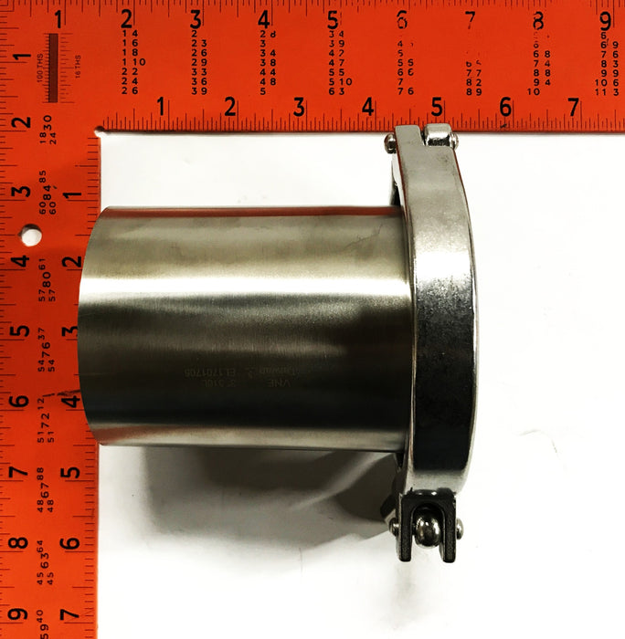 Piab 3 inch Tri-Ferrule Kit 0128535 NOS