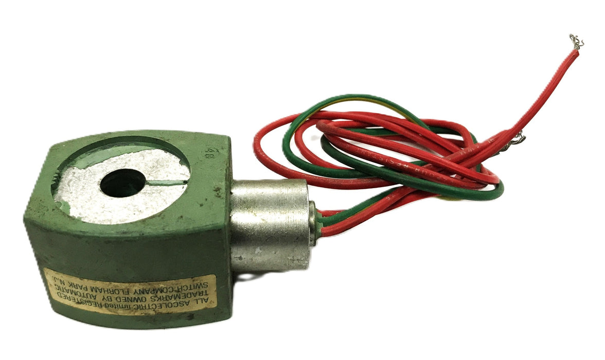 ASCO Solenoid Valve Coil (with 17 inch Wire) 238210-032-D USED