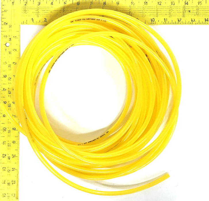 SMC 55 Foot 8X5 I.IJ2 Yellow Polyurethane Tubing TU0805 (TU0805Y-20) NOS