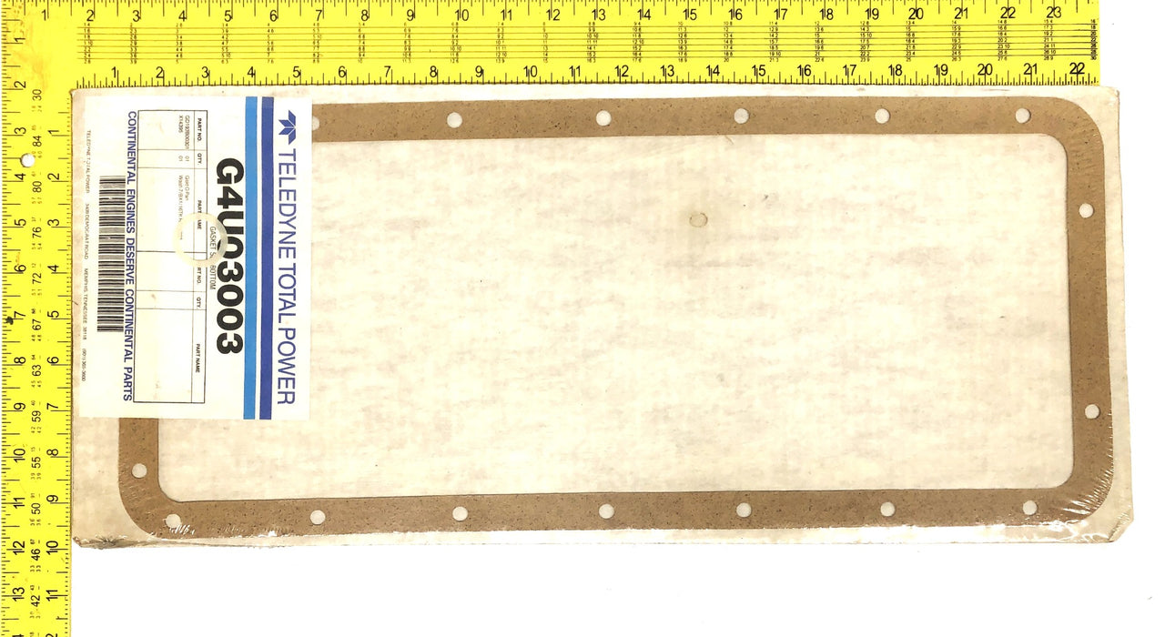 Teledyne Total Power Oil Pan Gasket Kit G4U03003 (GD193B00301, X14395) NOS