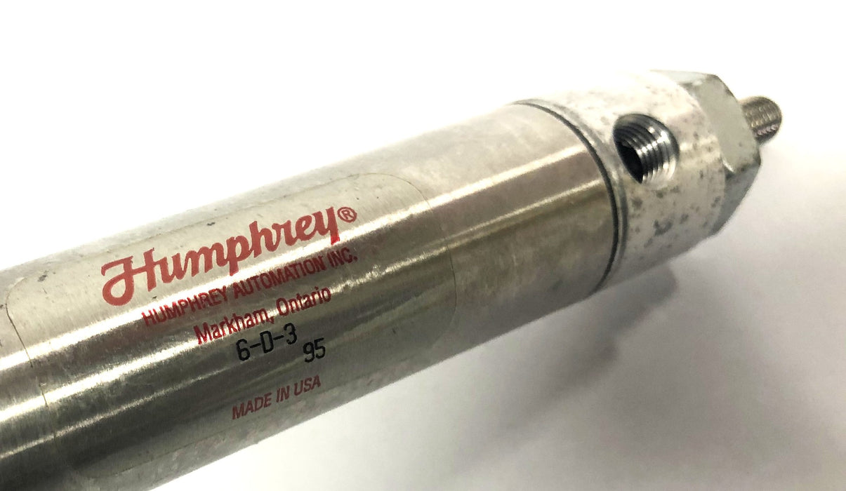 Humphrey Air Cylinder 6-D-3 95 NOS