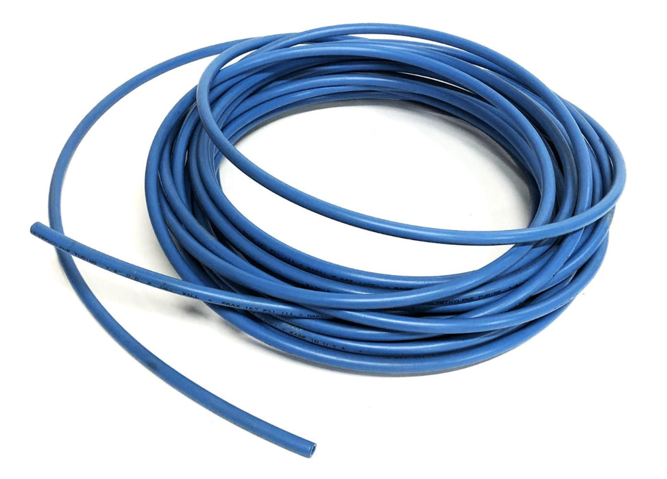 Nycoil 55 Foot 3/8 Inch OD Blue Polyethylene Tubing 527015 PE NOS