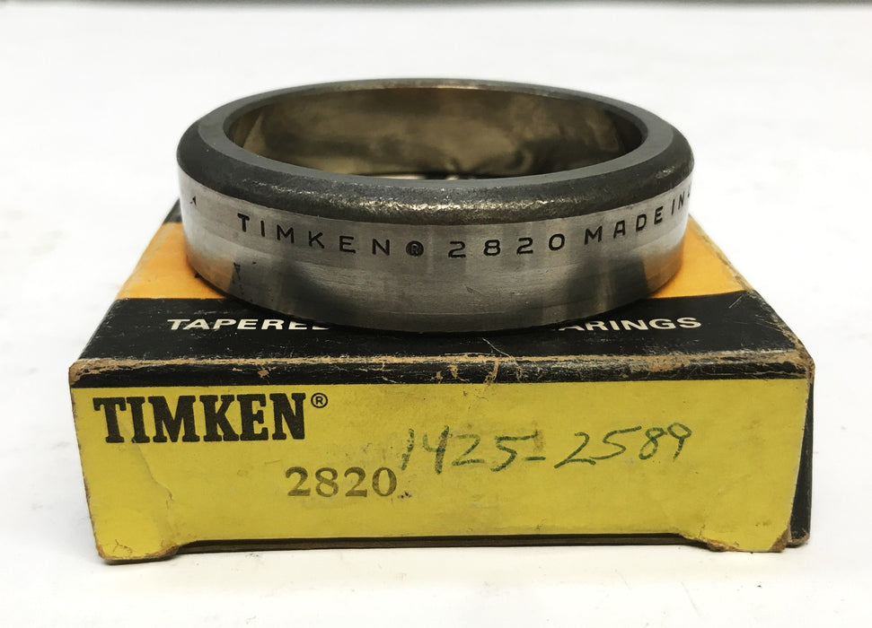 Timken/XTimken Tapered Roller Bearing Cup 2820 [Lot of 2] NOS