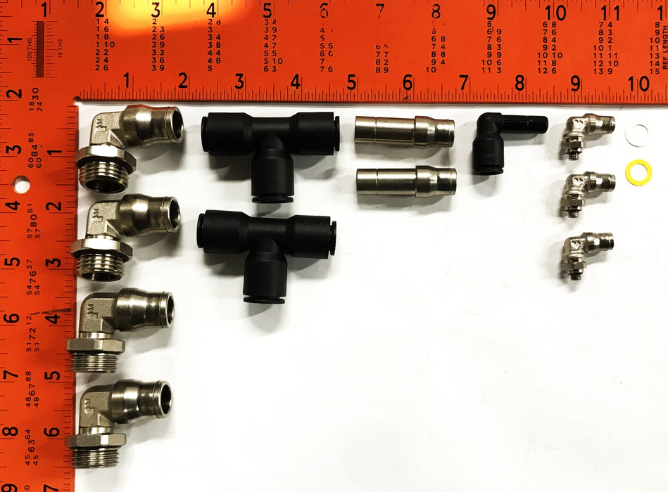 Piab Bottom Valve Unit Spare Parts Kit (with extra parts) 0201578 NOS