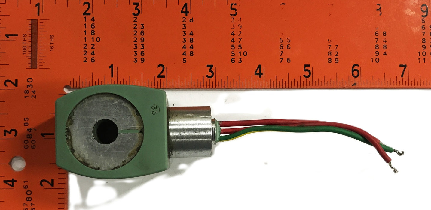 ASCO Solenoid Valve Coil (with 3 inch Wire) 238210-032-D USED