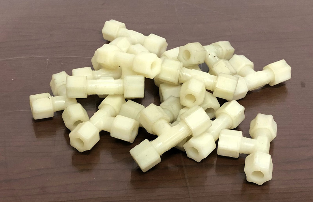Jaco Union Tee Fitting 3/8 Inch [Lot of 15] NOS