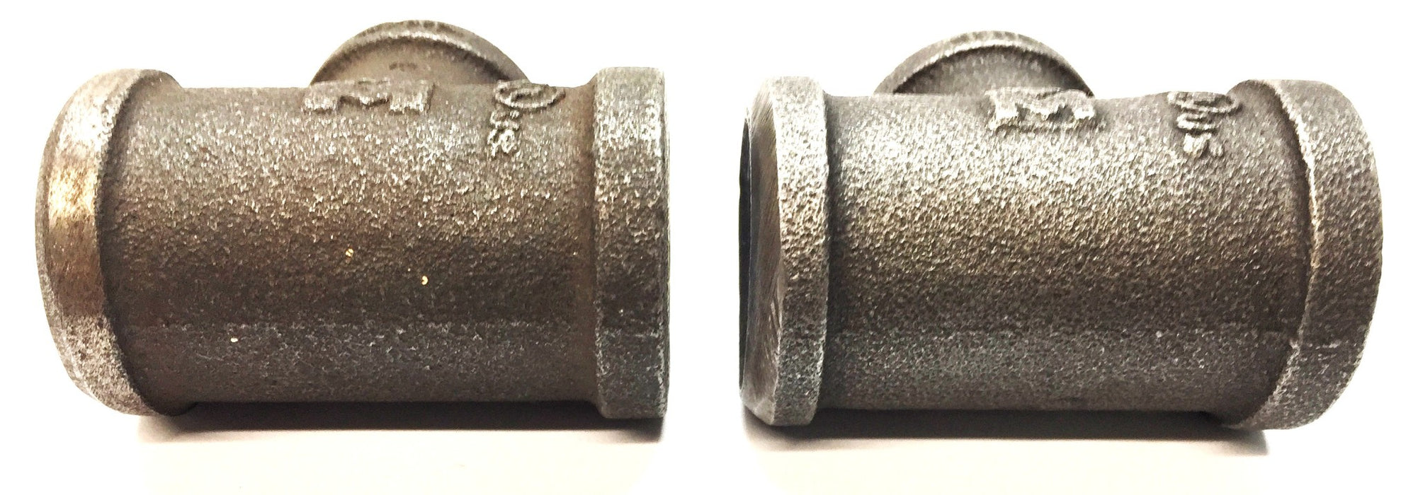 Proline 1/2" x 3/4" x 3/4" Cast Iron Tee [Lot of 2] NOS