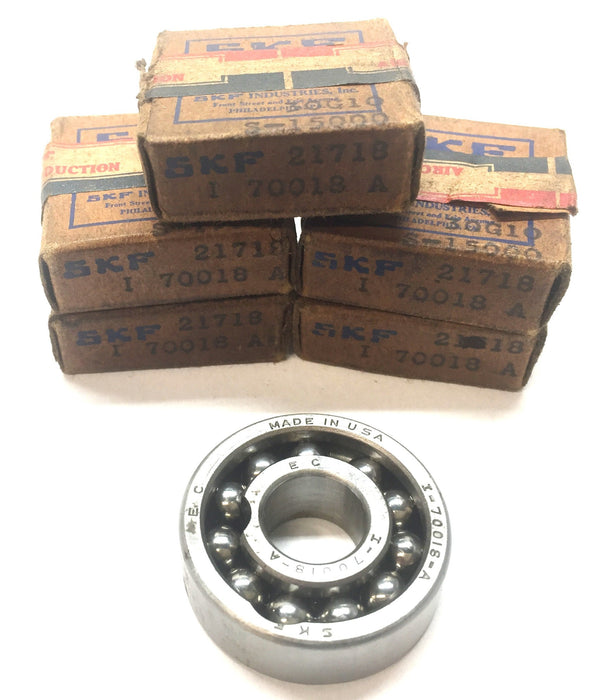 SKF Deep-Groove Roller Ball Bearing I70018A [Lot of 5] NOS