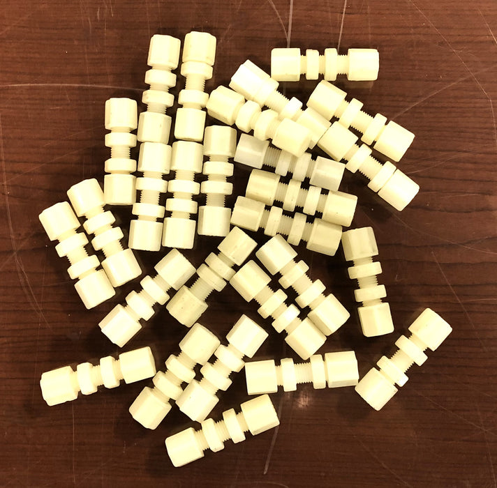 Jaco Compression Tube Fitting 1/4 Inch [Lot of 26] NOS