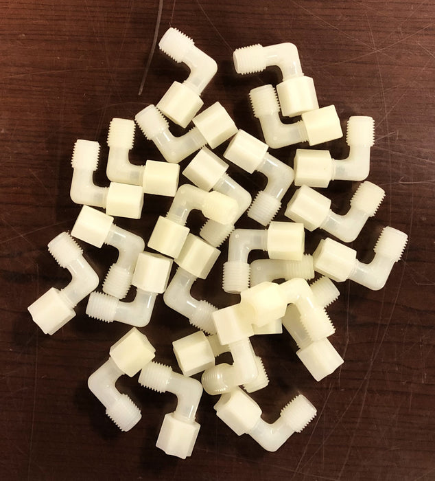 Jaco Compression Elbow Fitting 1/4 Inch [Lot of 25] NOS