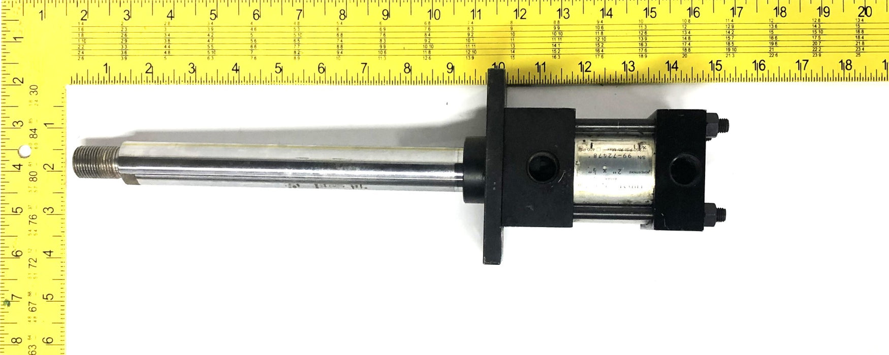 TRD Bimba 250PSI 2x1/2 Inch Bore/Stroke Pneumatic Cylinder 99-72478 USED