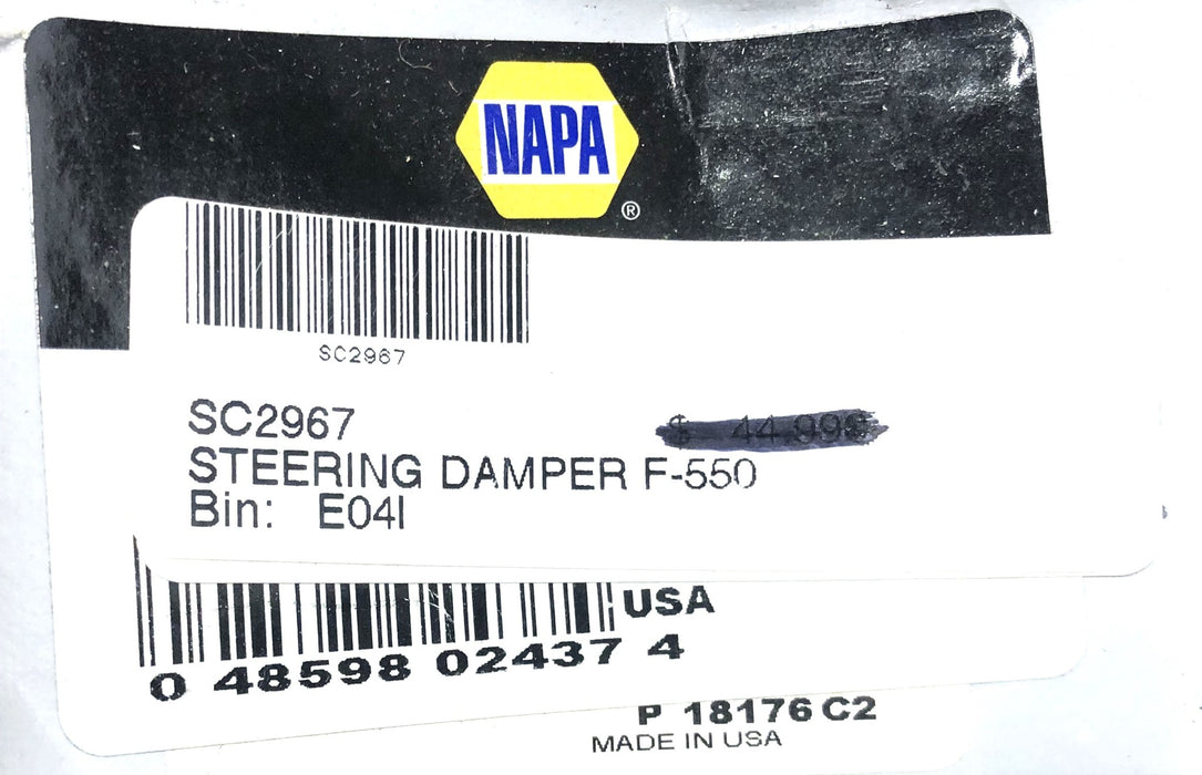 NAPA Steering Stabilizer SC2967 NOS