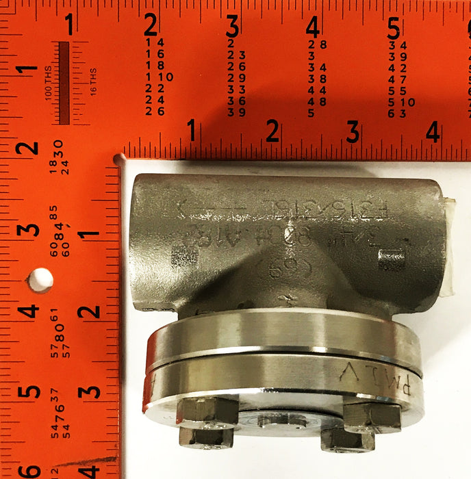Vogt Flowserve Series 3/4 inch Forged Check Valve and Flange S718/316L NOS