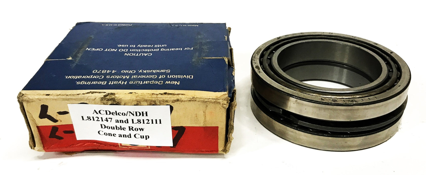 NDH Bearing Double Row Tapered Roller Bearing Assembly L812147/L812111 NOS