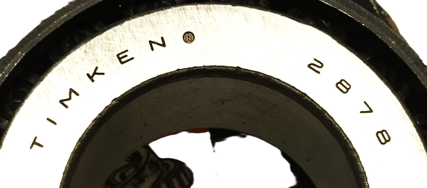 Timken Tapered Roller Bearing Cone 2878 NOS