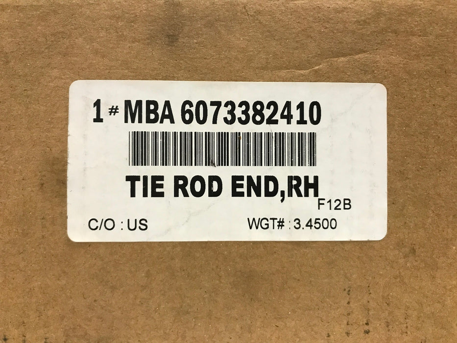 TRW RH Tie Rod End MBA 6073382410 NOS