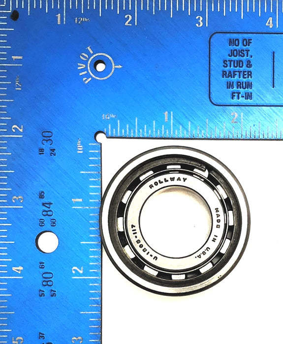 Rollway Cylindrical Roller Bearing (No Box) 1205-B-117-K-7451054 (U1205-117) NOS