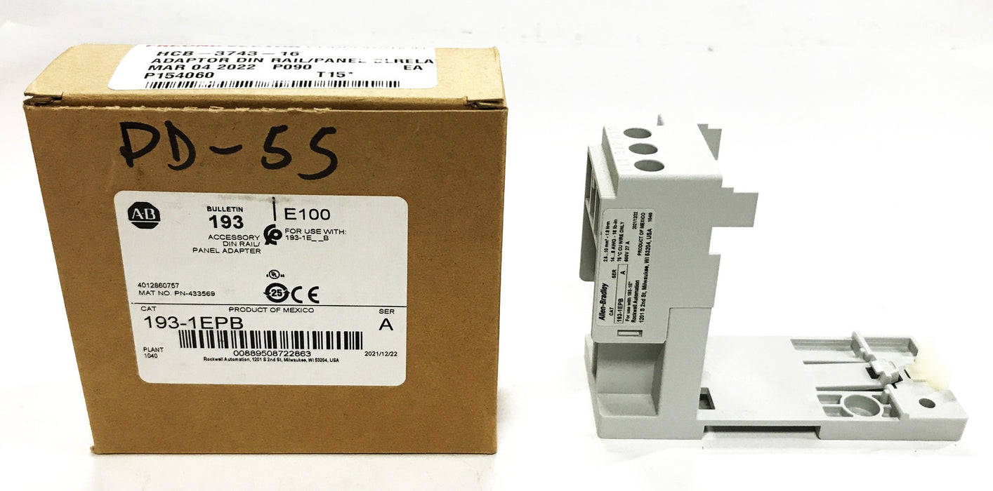 Allen-Bradley Panel Mount Adaptor 193-1EPB NOS