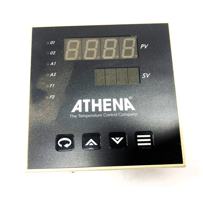 Athena 0-1400F 115/230 VAC PH 50/60 Hz Temperature Controller 25JFF000 NOS