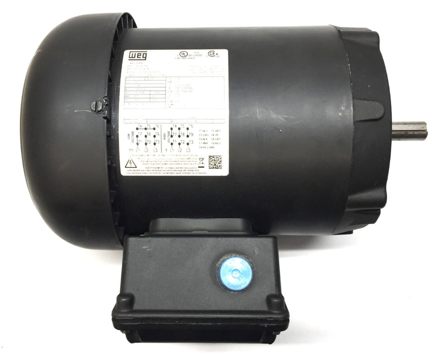 WEG 3-Phase 208-230/460 General Purpose 1760-RPM Motor 5018ES3E56CFL-S USED