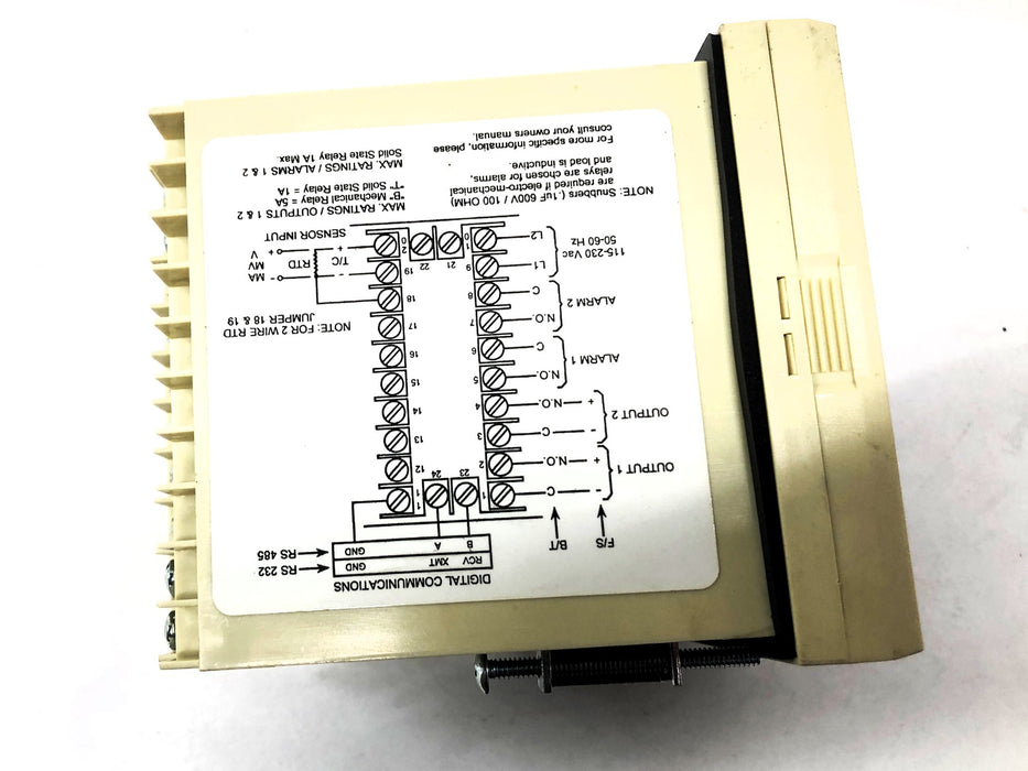 Athena 0-1400F 115/230 VAC PH 50/60 Hz Temperature Controller 25JFF000 NOS