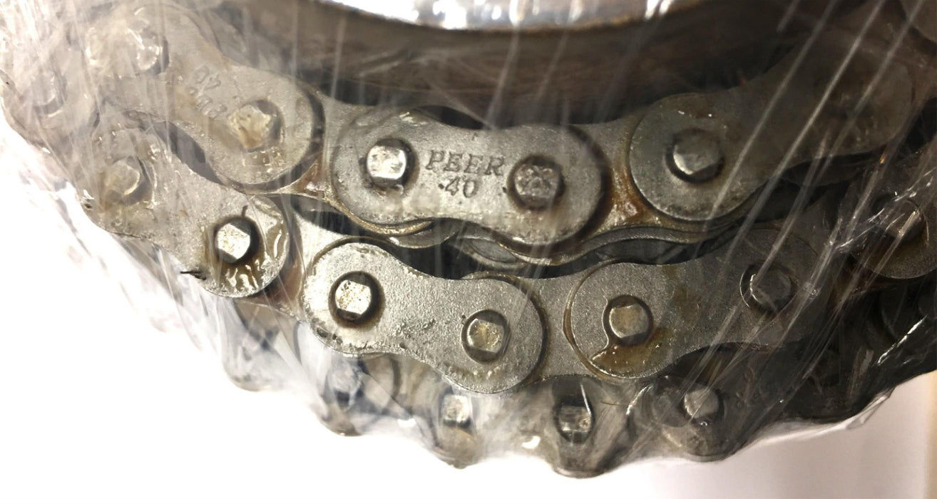 Peer ANSI 50' Roller #40 Chain 40-1RX NOS
