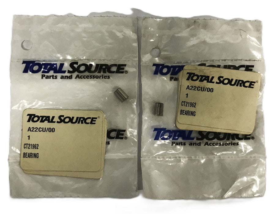 Total Source Caterpillar Cylindrical Component Roller CT21962 [Lot of 2] NOS